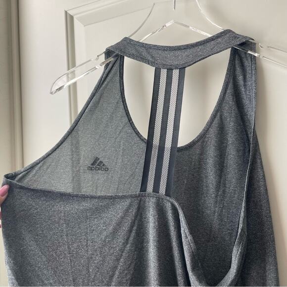 Adidas Grey Tank Top XL Annette - Picture 7 of 9